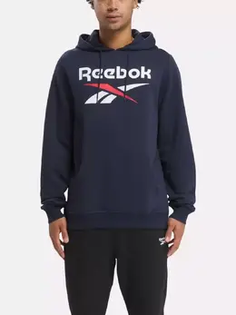 Reebok: Синяя толстовка 