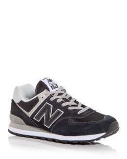 New Balance: Чёрные кроссовки  Core