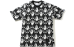 A BATHING APE: Синяя футболка 