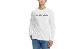 Calvin Klein: Белая футболка 