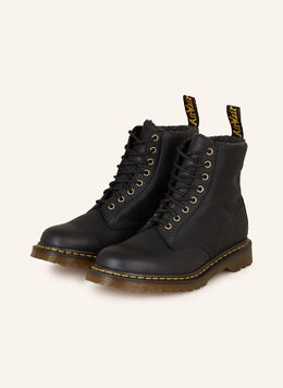 Dr. Martens: Чёрные ботинки 