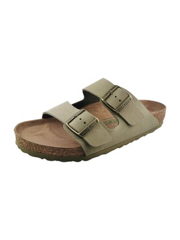 Birkenstock: Зелёные сабо 