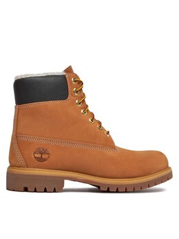Timberland: Коричневые ботинки 