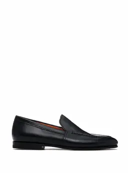 Santoni: Чёрные туфли 