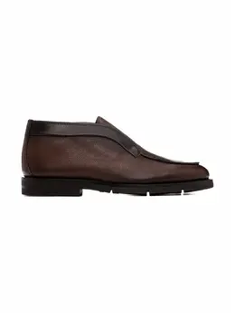 Santoni: Коричневые ботинки 