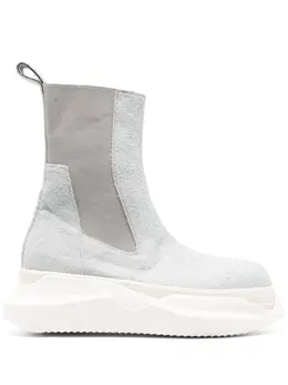 Rick Owens Drkshdw: Синие ботинки 