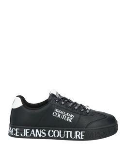 Versace Jeans Couture: Чёрные кеды 