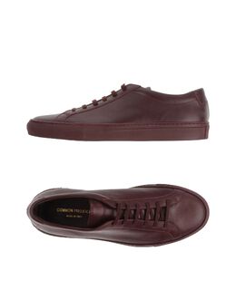 Common Projects: Бордовые кроссовки 