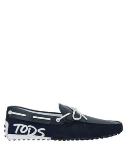 Tod's: Синие туфли 