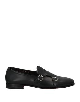 Santoni: Чёрные туфли 