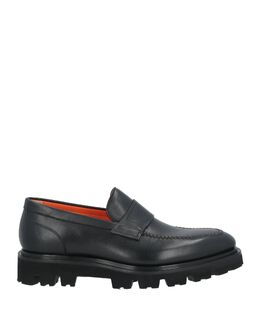 Santoni: Чёрные туфли 