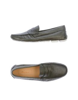 Santoni: Зелёные туфли 