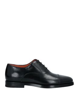 Santoni: Чёрные туфли 