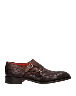 Santoni: Тёмные туфли 