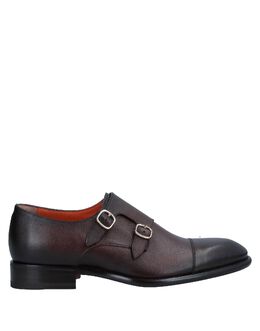 Santoni: Тёмные туфли 