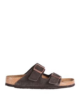 Birkenstock: Тёмные сандалии 