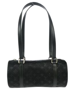 Louis Vuitton Pre-Owned: Чёрная сумка 