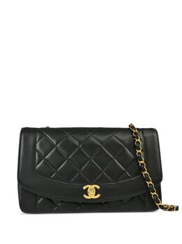 CHANEL Pre-Owned: Чёрная сумка 