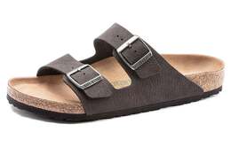 Birkenstock: Чёрные сандалии  Arizona