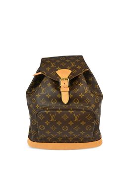 Louis Vuitton Pre-Owned: Коричневый рюкзак 