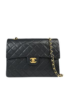 CHANEL Pre-Owned: Чёрная сумка 