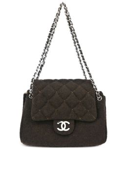 CHANEL Pre-Owned: Коричневая сумка 