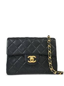 CHANEL Pre-Owned: Чёрная сумка 