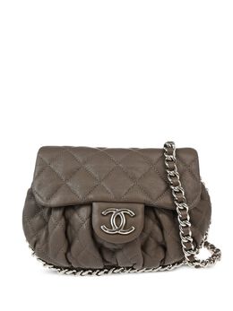 CHANEL Pre-Owned: Коричневая сумка 