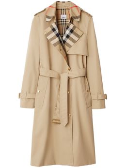 Burberry: Пальто с воротником 