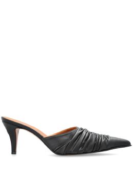 Alexander McQueen: Чёрные сабо 