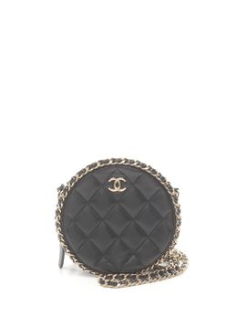 CHANEL Pre-Owned: Чёрная сумка 