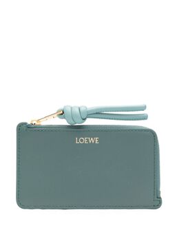 LOEWE: Зелёный картхолдер 