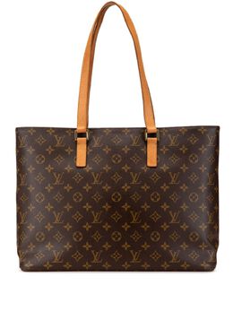 Louis Vuitton Pre-Owned: Коричневая сумка-шоппер 