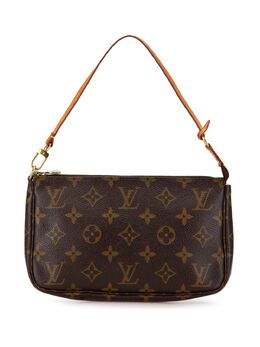 Louis Vuitton Pre-Owned: Коричневая сумка 