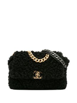 CHANEL Pre-Owned: Чёрная сумка 