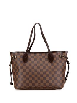 Louis Vuitton Pre-Owned: Коричневая сумка-шоппер 