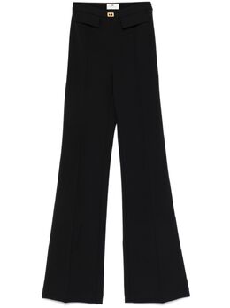 Elisabetta Franchi: Чёрные брюки 