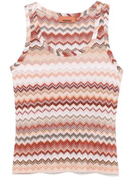 Missoni: Белая майка 