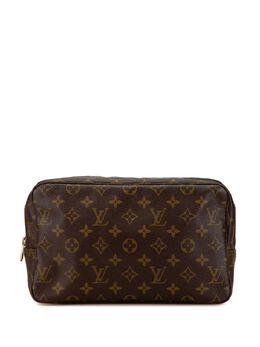 Louis Vuitton Pre-Owned: Коричневый клатч 