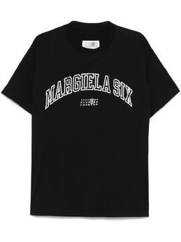 MM6 Maison Margiela: Футболка с принтом 
