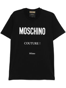 Moschino: Футболка с принтом 