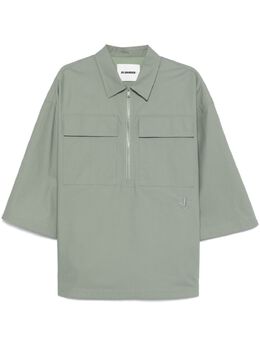 Jil Sander: Зелёная рубашка 