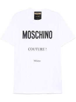 Moschino: Футболка с принтом 