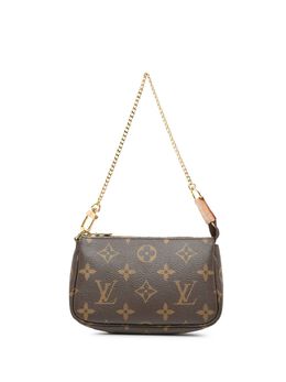 Louis Vuitton Pre-Owned: Коричневая сумка 