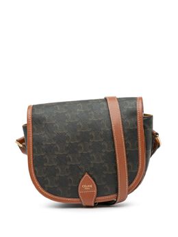Céline Pre-Owned: Коричневая сумка через плечо 