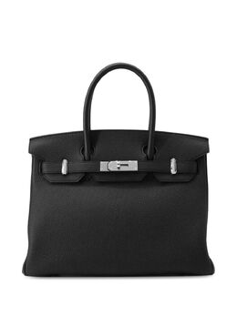 Hermès Pre-Owned: Чёрная сумка 