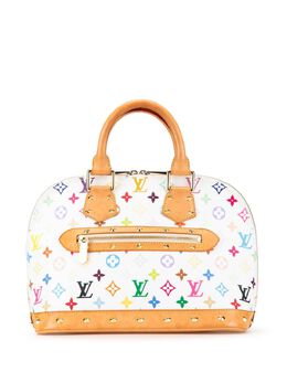 Louis Vuitton Pre-Owned: Белая сумка 