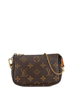 Louis Vuitton Pre-Owned: Коричневая сумка 