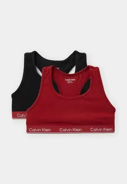 Calvin Klein: Красный топ 