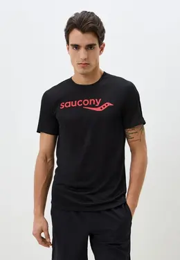 Saucony: Спортивная футболка 